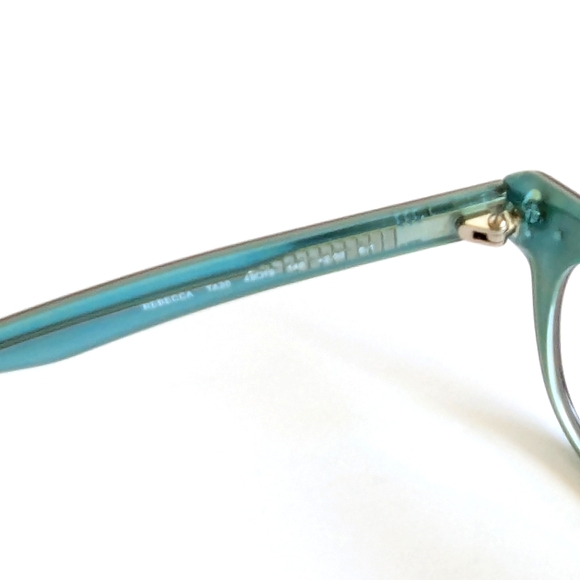 Kate Spade Eyeglasses Frames Readers ๐ Marbled Brown & Light blue Glasses - Picture 14 of 16